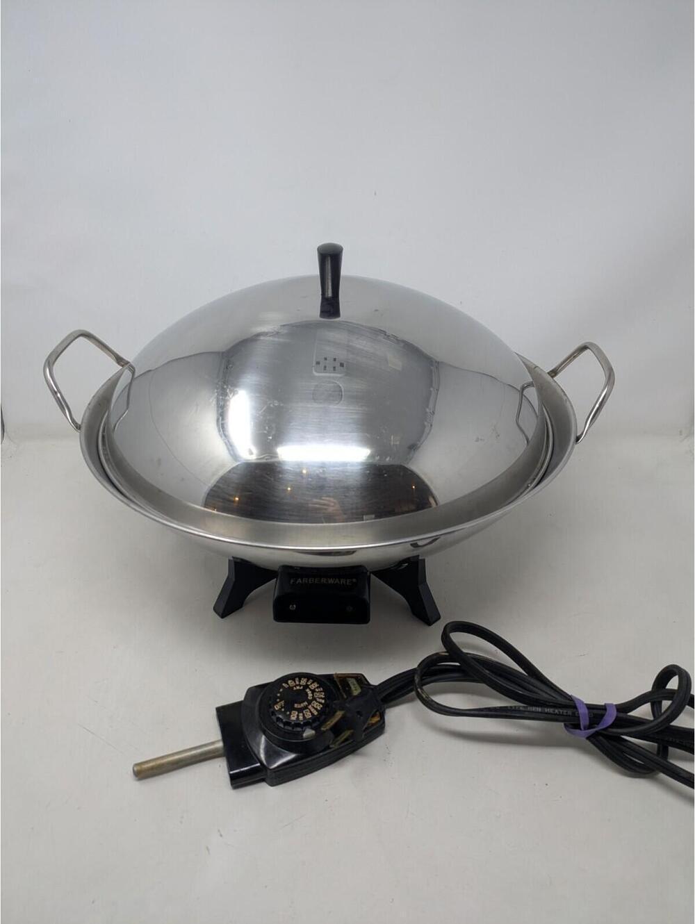 Farberware 14" Stainless Steel Electric Wok Model 303